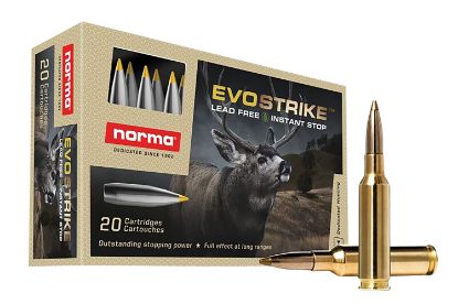 Picture of Norma Ammunition 20166482 Dedicated Hunting Evostrike 6.5 Creedmoor 93 Gr Polymer Tip Boat Tail 20 Per Box/ 10 Case 