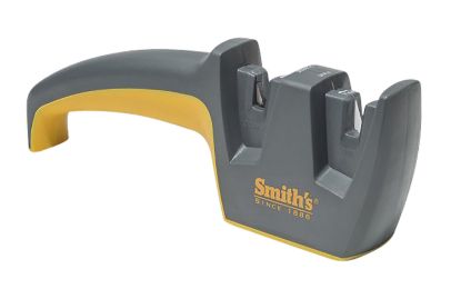 Picture of Smiths Products 50348 Hand Held Carbide Sharpener Coarse/Fine Gray/Yellow Plastic 