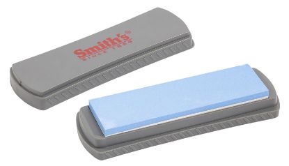 Picture of Smiths Products 51314 Dualgrit Double-Sided Whetstone 6" Grit Sharpener Medium Gray 
