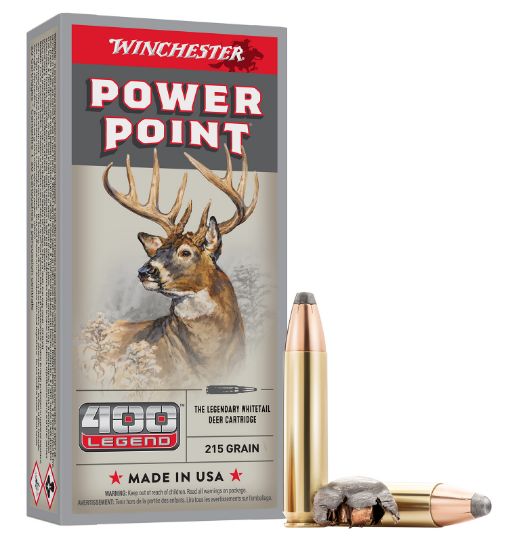 Picture of Winchester Ammo X4001 Power-Point 400 Legend 215 Gr 20 Per Box/ 10 Case 