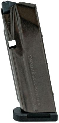 Picture of Shield Arms Sas15blkngen3 S15 Magazine Gen 3 15Rd Flush 9Mm Luger Fits Glock 48/43X Black Nickel Steel 