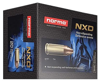 Picture of Norma Ammunition 611540020 Self Defense Nxd 45 Acp 230 Gr 20 Per Box/ 10 Case 