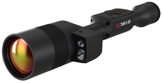 Picture of Atn Tiwst51275lrf Thor 5 Xd Lrf Thermal Rifle Scope Black Anodized 3-30X Smart Mil Dot Reticle, Zoom 1280X1024 12 Micron 60 Fps Resolution, Features Laser Rangefinder 