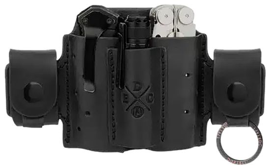 Picture of 1791 Gunleather Mnasmfblka Edc Mini Action Snap Owb Black Leather Belt Loop Ambidextrous 