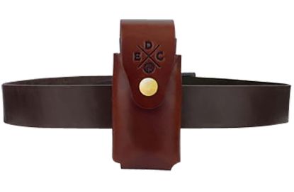 Picture of 1791 Gunleather Hdesslschna Edc Heavy Duty Easy Slide Owb Chestnut Leather Belt Slide Ambidextrous 