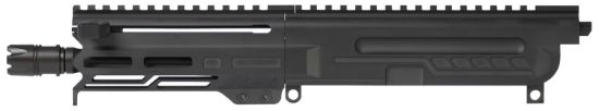 Picture of Cmmg 57Ba8aeab Dissent Mk4 5.7X28mm 6.50", Left Side Charging Handle, Armor Black, Zeroed Linear Comp, 4.60" M-Lok Handguard, Picatinny End Plate, Fits Ar-Platform 