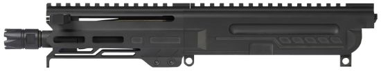 Picture of Cmmg 30B0e67ab Dissent Mk4 300 Blackout 6.50", Left Side Charging Handle, Armor Black, Zeroed Linear Comp, 4.60" M-Lok Handguard, Picatinny End Plate, Fits Ar-Platform 