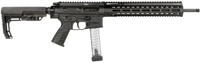 Picture of B&T Firearms Bt500003sport Spc9 Sport 9Mm Luger 33+1 16", Black, Telescopic Stock, Polymer Grip (Glock Mag Compatible) 