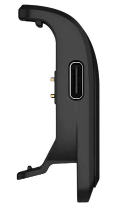 Picture of Garmin 0101302304 Charging Clip For Standard Battery Pack Black Compatible With Alpha T20/Alpha Tt25 