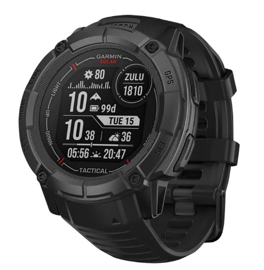 Picture of Garmin 0100280513 Instinct 2X Solar Tactical Edition Gps/Smart Features 64Mb Memory Black 50Mm 