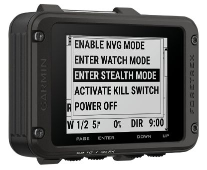 Picture of Garmin 0100275900 Fortex 801 Gps Navigation Black Monochrome Mip Display 
