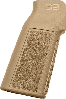 Picture of B5 Systems Pgr1453 Type 22 P-Grip Fde Aggressive Textured Polymer, Increased Vertical Grip Angle With No Backstrap, Fits Ar-Platform 