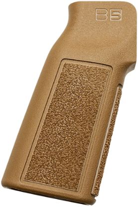 Picture of B5 Systems Pgr1454 Type 22 P-Grip Coyote Brown Aggressive Textured Polymer, Increased Vertical Grip Angle With No Backstrap, Fits Ar-Platform 