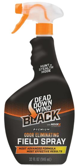 Picture of Dead Down Wind 137320 Black Premium Field Spray Odor Eliminator 32 Oz Trigger Spray 