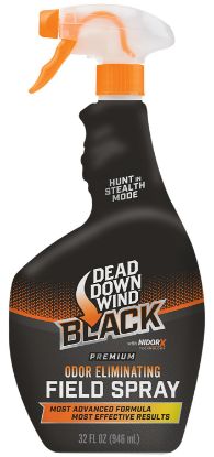 Picture of Dead Down Wind 137240 Black Premium Field Spray Odor Eliminator 24 Oz Trigger Spray 