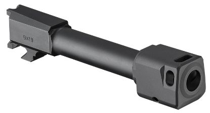 Picture of Springfield Armory Hc0901tb-Kit Hellcat 3.80" Threaded 9Mm Luger With Self-Indexing Compensator, Black Melonite (Does Not Fit Pro Series) 