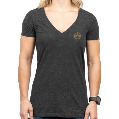 Picture of Magpul Mag1343-011-S Take Flight Women's Black, Cotton/Polyester Short Sleeve, Small 