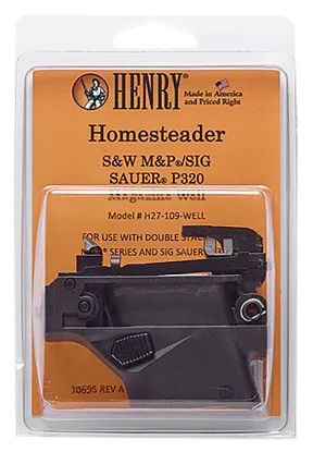 Picture of Henry H27109well Homesteader Magwell 9Mm For Sig P320 & S&W M&P Magazines 