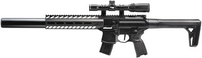 Picture of Sig Sauer Airguns Airmcx177g2blkscope Mcx Air Gen 2 Co2 177 Pellet 18" 30Rd, Black, M-Lok Handgaurd, Flat Trigger, C02 Storage Qd Stock, Reduced Angle Grip, 1-4X24mm Scope 