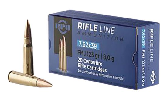 Picture of Tr&Z Pp739s Metric Rifle Rifle Line 7.62X39mm 123 Gr Round Nose Soft Point 20 Per Box/ 50 Case 