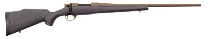 Picture of Weatherby Vwb222rr4t Vanguard Weatherguard 22-250 Rem 5+1 24" Threaded, Burnt Bronze Barrel/Rec, Black With Bronze Webbing Monte Carlo Stock 