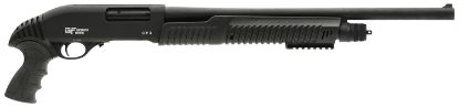 Picture of Gforce Arms Gfp3rex Gfp3rex 12 Gauge Pump 3" 4+1 20" Black Steel Barrel, Black Picatinny Rail Receiver, Black Rubber Grip 