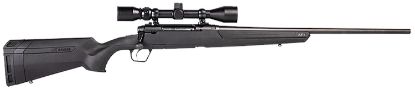 Picture of Savage Arms 58123 Axis Xp 400 Legend 4+1 22" Matte Black Button-Rifled Barrel, Matte Black Drilled & Tapped Steel Receiver, Matte Black Fixed Synthetic Stock, Includes Weaver 3-9X40mm Scope 