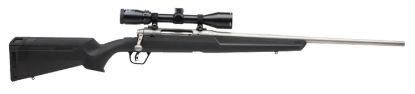 Picture of Savage Arms 58129 Axis Ii Xp 400 Legend 4+1 18" Carbon Steel, Stainless Barrel/Rec, Drilled & Tapped Rec, Black Improved Ergonomic Synthetic Stock, Adj. Accutrigger, Bushnell Banner 3-9X40mm Scope 