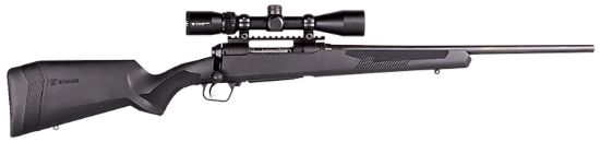 Picture of Savage Arms 58130 110 Apex Hunter Xp 400 Legend 4+1 18" Carbon Steel, Black, Synthetic Accufit Stock, Vortex Crossfire Ii 3-9X40mm Scope 