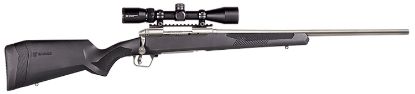 Picture of Savage Arms 58132 110 Apex Storm Xp 400 Legend 4+1 18" Carbon Steel, Stainless Barrel/Rec, Black Synthetic Accufit Stock, Vortex Crossfire Ii 3-9X40mm Scope 