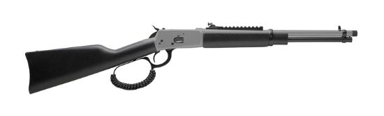 Picture of Rossi 9235716G3tb R92 Carbine 357 Mag 8+1, 16.50" Threaded, Sniper Gray Barrel/Rec, Black Synthetic Furniture, Big Loop Lever, Adj. Peep Sight, Scope Mount 