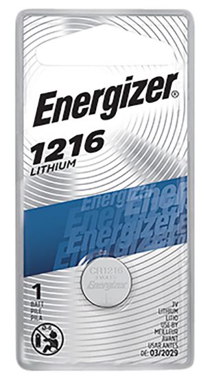 Picture of Energizer 46730071 1216 Battery Lithium Coin 3.0 Volt, Qty (72) Single Pack 