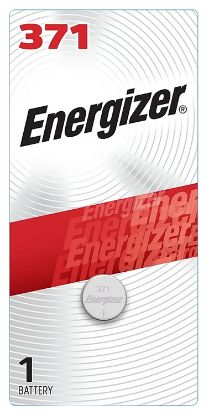 Picture of Energizer 46370075 371 Battery Silver Oxide 1.55 Volt, 34 Mah Qty (72) Single Pack 