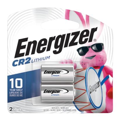 Picture of Energizer El1cr2bp2 Cr2 Lithium Battery Silver 3.0 Volts, Qty (24) 2 Pack 