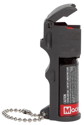 Picture of Mace 80745 Pocket Pepper Spray Oc Pepper Range 10 Ft Black Includes Built In Keychain 