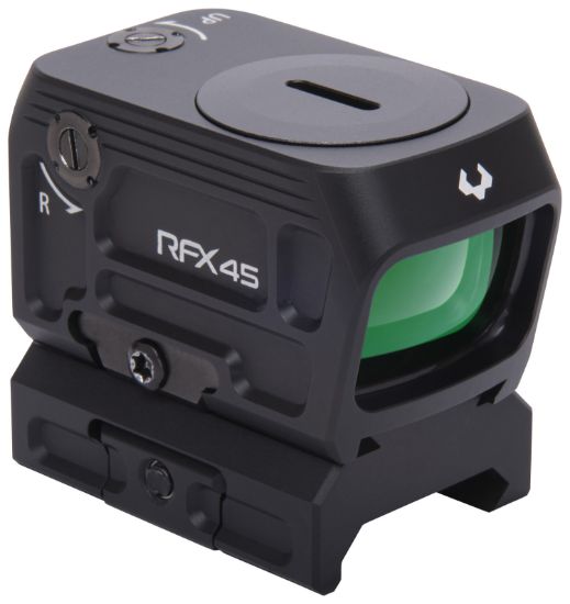 Picture of Viridian 9810059 Rfx45 Closed Emitter Green Dot Sight Black | 24 X 15.5Mm 5 Moa Green Dot 