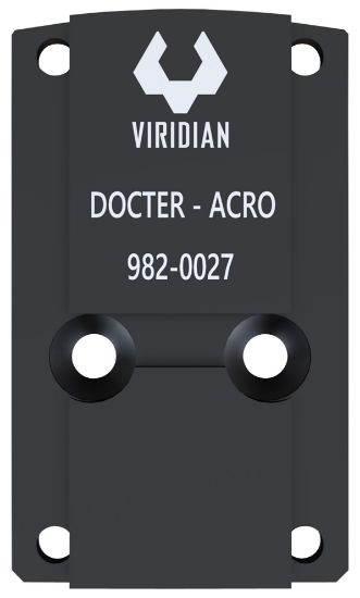 Picture of Viridian 9820027 Rfx45 Docter Mounting Adapter Black Anodized 