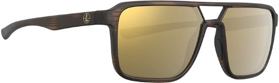 Picture of Leupold 182673 Performance Wear Bridger Bronze Mirror Lens Polycarbonate Matte Tortoise Frame 