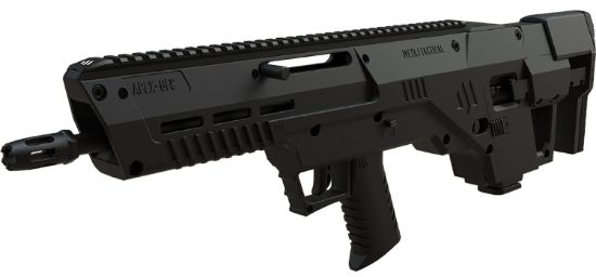 Picture of Meta Tactical Llc Apexgfcbk23 Apex Carbine Conversion Kit 16" 40 S&W, Black, Polymer Bullpup Chassis With Adj. Stock, M-Lok Handguard, Ar Style Pistol Grip, Muzzle Device, Fits Glock 23 Gen 3-4 