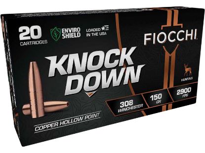 Picture of Fiocchi 308Chb Knock Down Enviro Shield 308 Win 150 Gr Hollow Point 20 Per Box/ 10 Case 