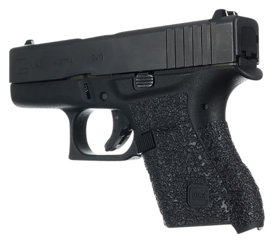 Picture of Talon Grips Ev04r Adhesive Grip Textured Black Rubber, Fits Glock 42/43 