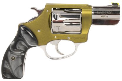 Picture of Charter Arms 53624 Undercover Ii Large 38 Special, 6 Shot 2.20" High Polished Stainless Steel Barrel & Cylinder, Od Green Anodized Aluminum Frame, Black Pearlite Grip, Exposed Hammer 