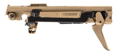 Picture of Sig Sauer 8900164 P365 Custom Works Fire Control Unit *Ffl Item (Fcu Only), 9Mm Luger/380 Acp, Gold Nitride, Titanium Frame & Flat Face Trigger, Fits Sig P365 Parts 