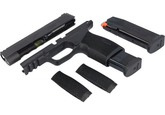 Picture of Sig Sauer 8901443 P365-Xmacro Caliber Exchange Kit 9Mm Luger 3.10" 17+1 (2) Black Optic Cut Slide Polymer Picatinny Rail Frame X-Ray 3 Sights For All Sig P365 Models 