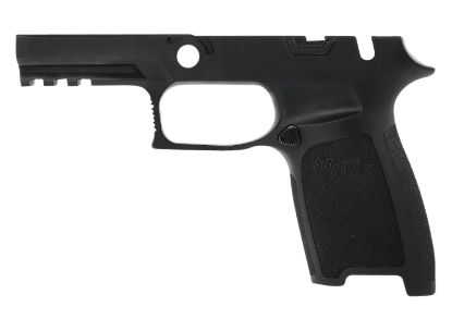 Picture of Sig Sauer 8900030 P320 Grip Module Carry (Large Grip Module) 9Mm Luger/40 S&W/357 Sig, Black Polymer, Fits P320 (Manual Safety) 