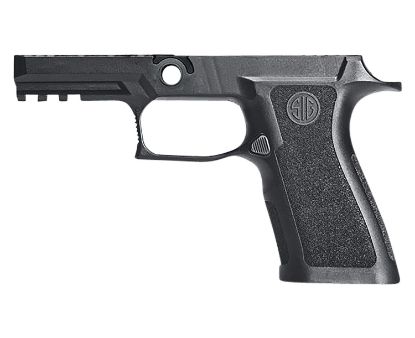 Picture of Sig Sauer Gripmodxca943mblk P320 Grip Module X-Series Carry (Medium Size Module), 9Mm Luger/40 S&W/357 Sig, Black Polymer, Fits Sig P320 (3.90" & 4.70") 