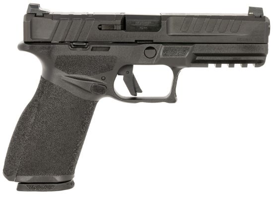 Picture of Springfield Armory Ec9459bu Echelon 9Mm Luger 17+1/20+1 4.50", Black, Optic Cut Serrated Slide, Polymer Frame With Pic. Rail, Interchangeable Backstrap Grip, Tactical U-Notch/Tritium Sight 