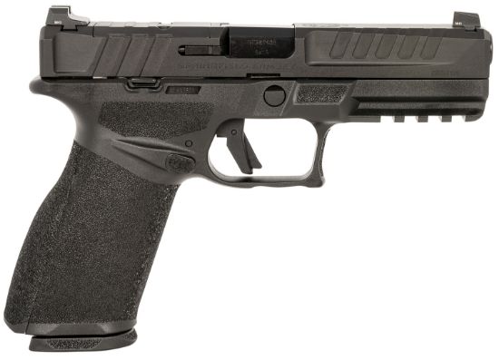 Picture of Springfield Armory Ec9459b3d Echelon 9Mm Luger 17+1/20+1 4.50", Black, Optic Cut Serrated Slide, Polymer Frame With Pic. Rail, Interchangeable Backstrap Grip, 3-Dot Tritium Sights 