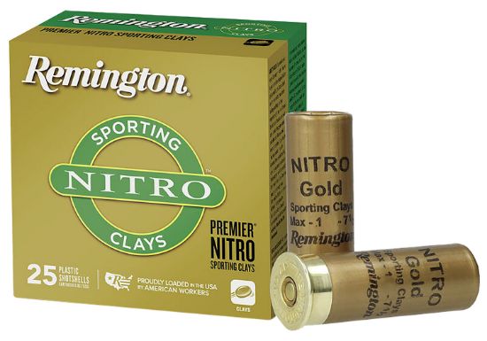 Picture of Remington Ammunition R20132 Premier Nitro Sporting Clay 12 Gauge 2.75" 1 Oz 7.5 Shot 25 Per Box/ 10 Cs 