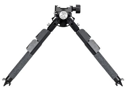 Picture of Mdt Sporting Goods Inc 106293Blk Ckye-Pod Gen 2 Double Pull, Black Aluminum, 9"-18.50", 360 Degrees Pan, Spiked Feet, Integrated Barricade Stop, Fits Arca/Picatinny/Rrs Dovetail Rails 